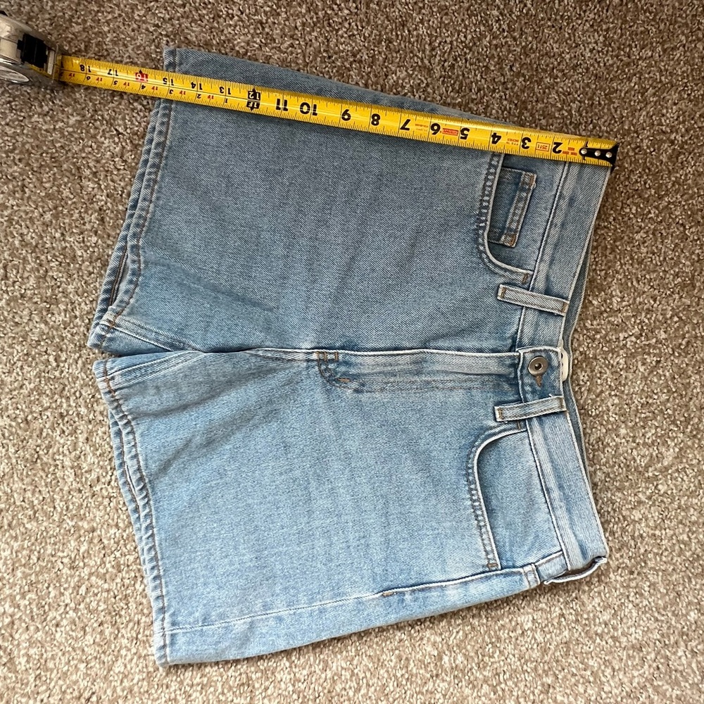 COS Light Blue Jean Shorts